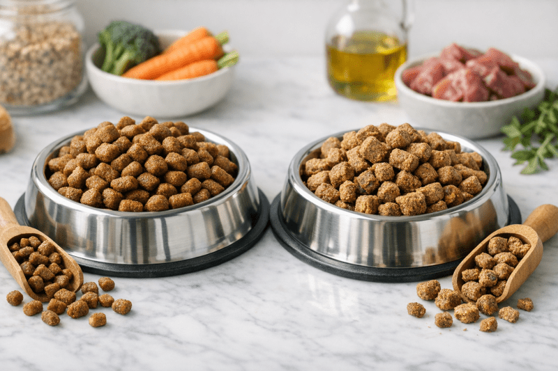 Hundefutter im Vergleich: Extrudiert, getrocknet oder kaltgepresst?