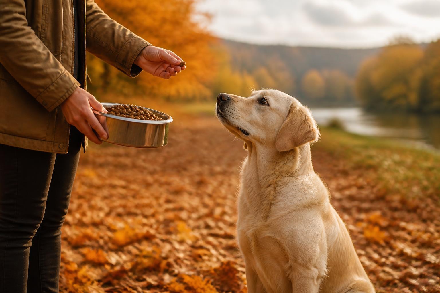 Hund im Herbst richtig füttern: So bleibt dein Vierbeiner fit und auf